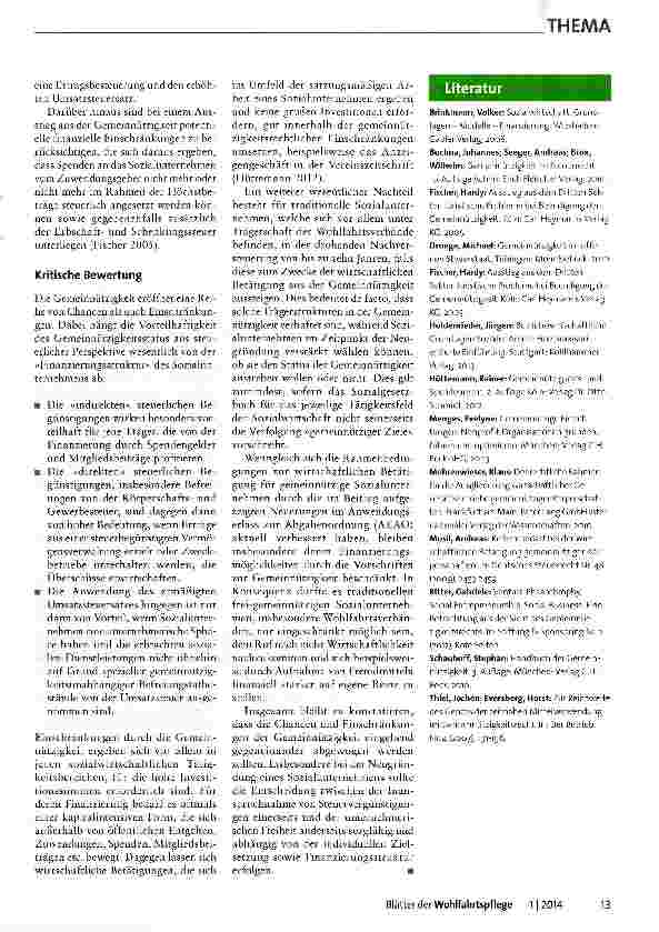 Vorschauseite 4: Die Gemeinnützigkeit auf dem Prüf stand