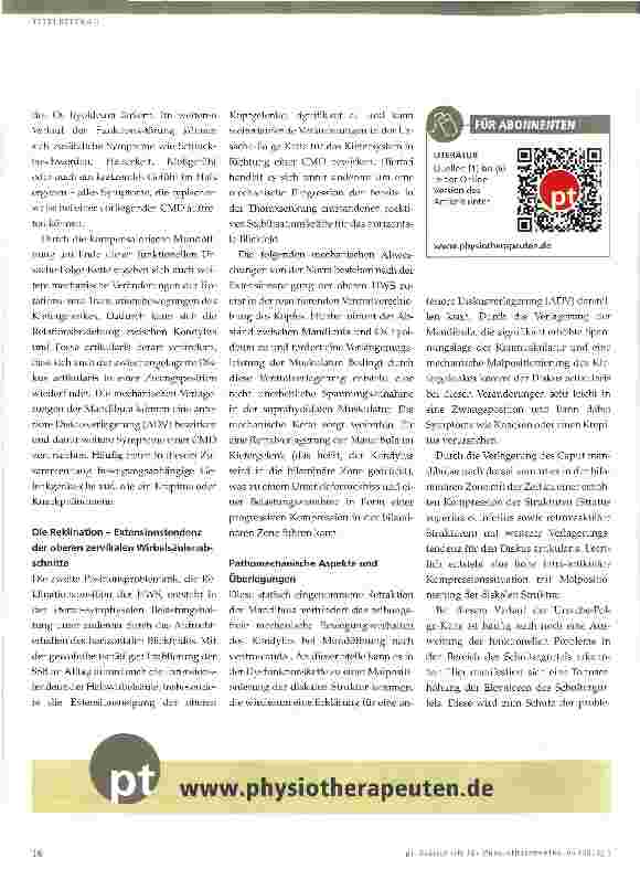 Vorschauseite 3: Haltung und Kiefersystem