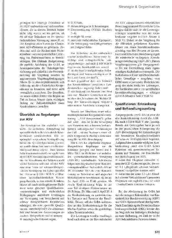 Vorschauseite 2: Der dritte Sektor entfaltet sich