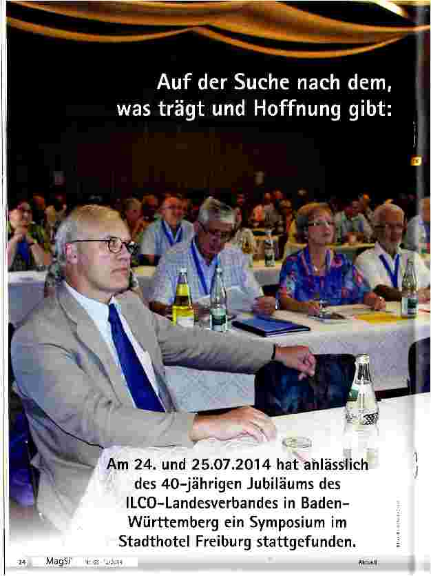Vorschauseite 1: Auf der Suche nach dem, was trägt und Hoffnung gibt: Neue Aspekte in der Versorgung von Menschen mit Darmkrebs und Stoma