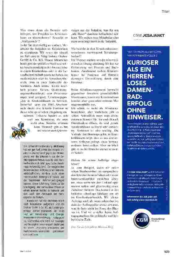 Vorschauseite 2: Der feine Unterschied