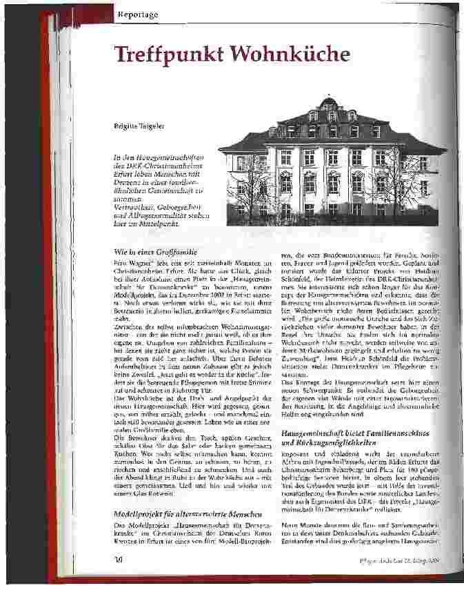 Vorschauseite 1: Treffpunkt Wohnküche