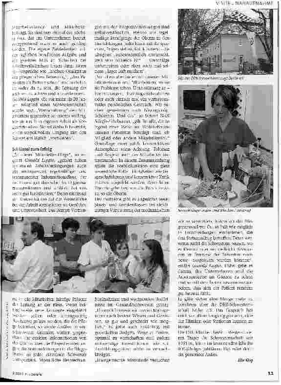 Vorschauseite 4: Tradition hat Zukunft Die DRK-Schwesternschaft Berlin e.V.
