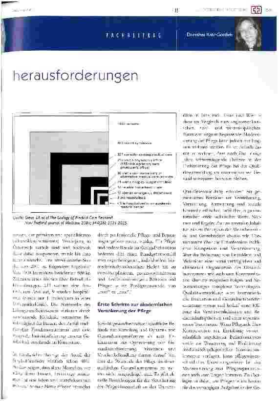 Vorschauseite 2: Herausforderungen für die Pflege aus der Perspektive von Public Health
