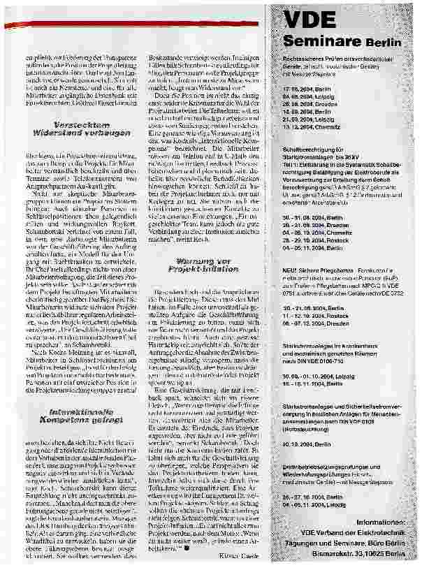 Vorschauseite 2: Faktor Mensch