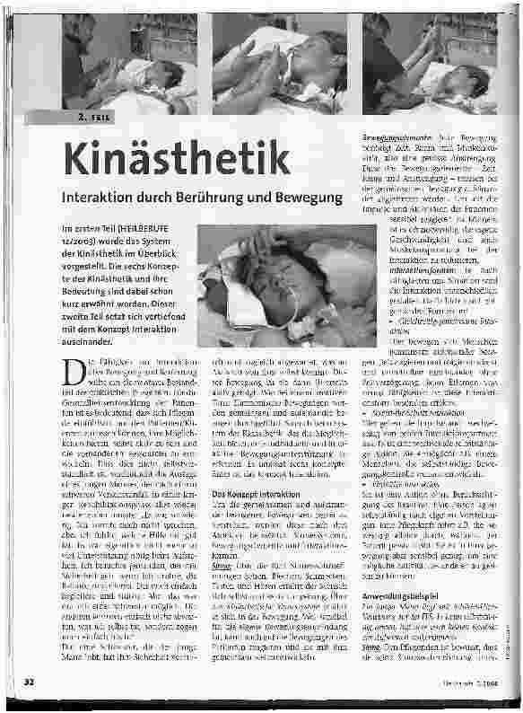 Vorschauseite 1: Kinästhetik Teil 2