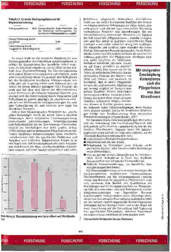 Vorschauseite 5: Müde, schwach und ausgelaugt Empirische Untersuchungen zu Burnout-Er scheinungen und ihren Ursachen bei den Mitarbeitern amb.PflDienste