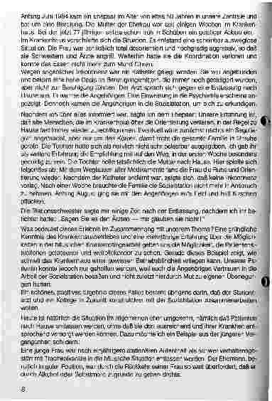 Vorschauseite 3: Mitarbeiter in der Gemeindekrankenpflegeunsicher oder selbstbewußt Diakoniestationen