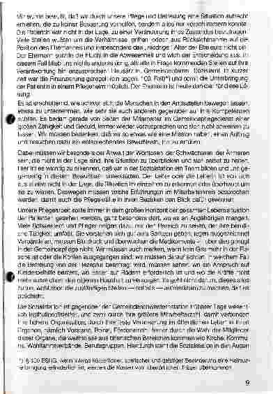 Vorschauseite 4: Mitarbeiter in der Gemeindekrankenpflegeunsicher oder selbstbewußt Diakoniestationen