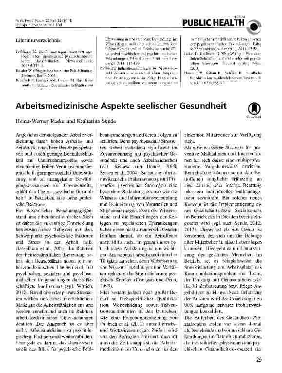 Vorschauseite 3: Rehabilitation psychisch Kranker