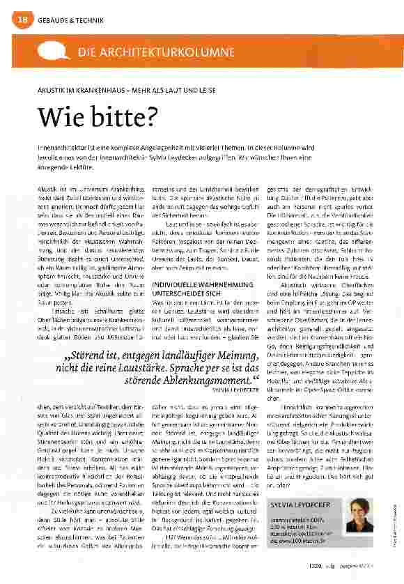 Vorschauseite 1: Wie bitte?