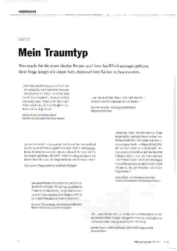 Vorschauseite 1: Mein Traumtyp