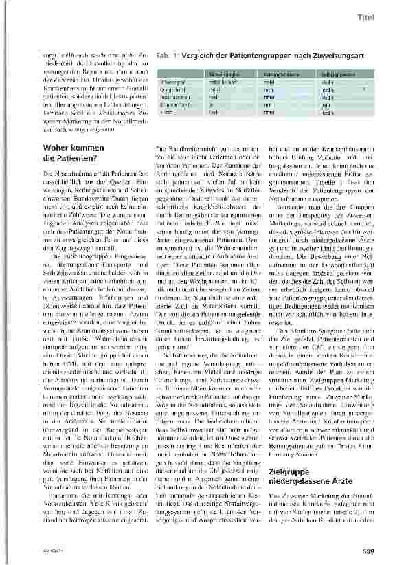 Vorschauseite 2: Direkte Ansprache