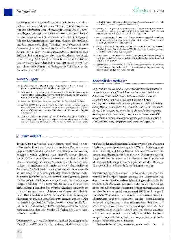 Vorschauseite 5: Lean Hospital - Mit Motivation und Methode zum schlanken Krankenhausbetrieb