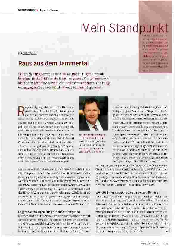 Vorschauseite 1: Raus aus dem Jammertal
