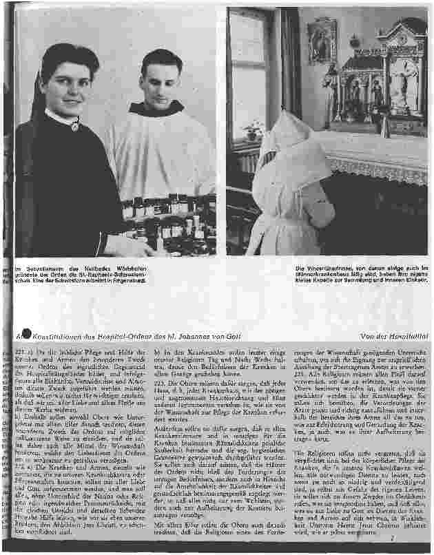 Vorschauseite 4: Durch Arbeit und Leiden die Krone verdienen Der Hospitalorden des heiligen Johannes von Gott oder der Barmherzigen Brüder