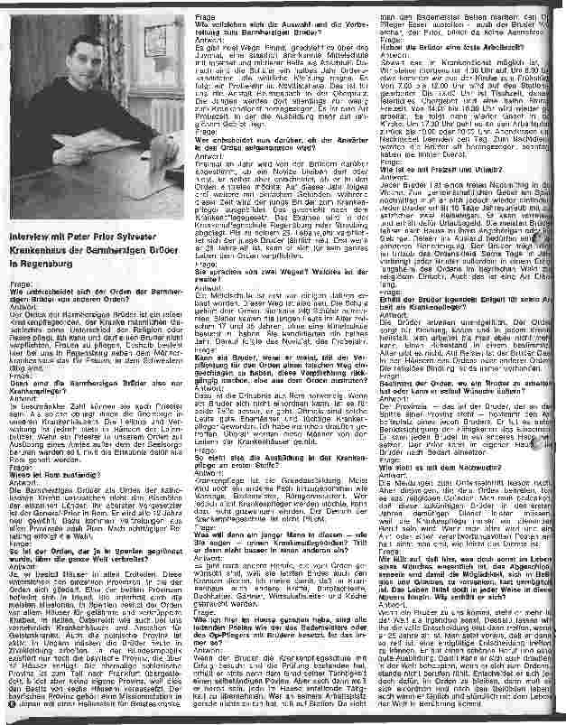 Vorschauseite 5: Durch Arbeit und Leiden die Krone verdienen Der Hospitalorden des heiligen Johannes von Gott oder der Barmherzigen Brüder