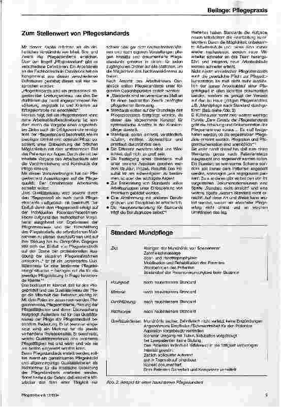 Vorschauseite 4: Pflegeplanung und Pflegedokumentation