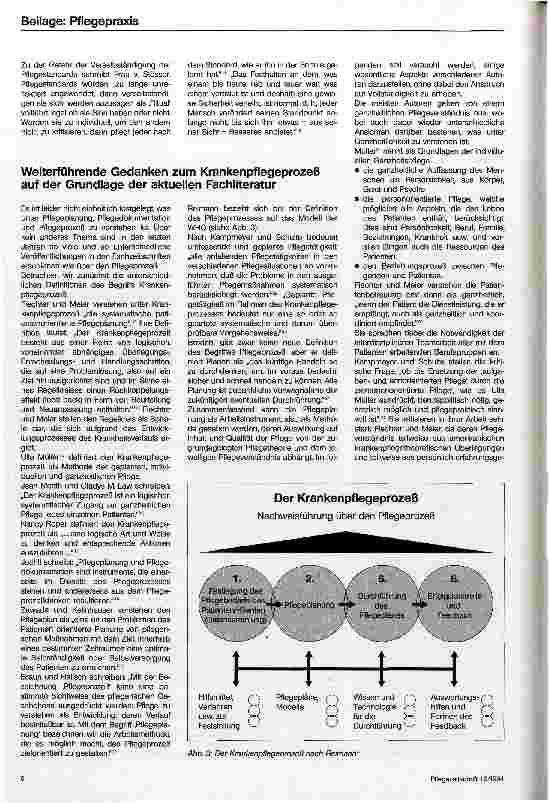 Vorschauseite 5: Pflegeplanung und Pflegedokumentation