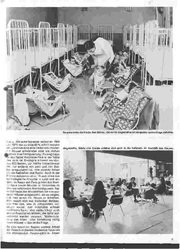 Vorschauseite 4: Krankenpflege in Frankreich (1) Das Krankenhaus Louis Mourier in Colombes