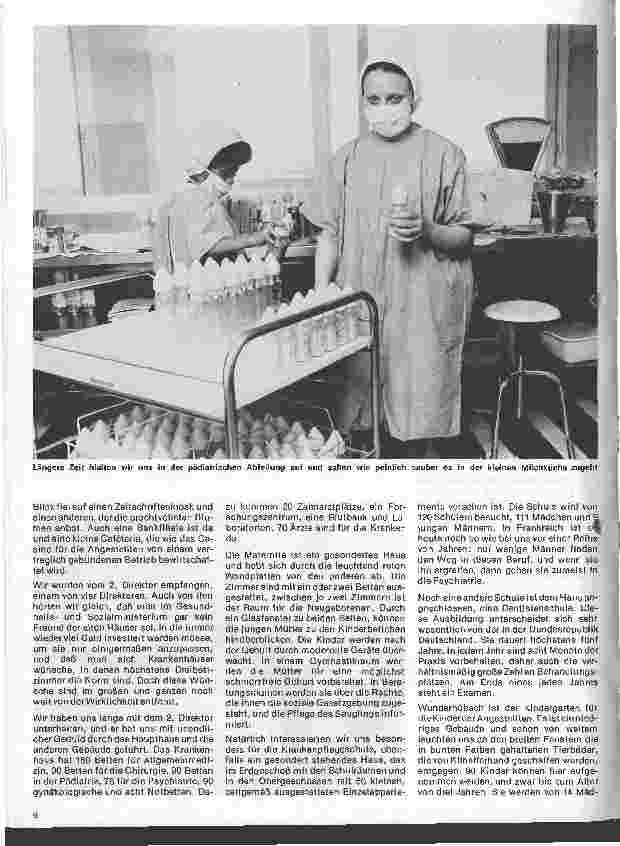 Vorschauseite 5: Krankenpflege in Frankreich (1) Das Krankenhaus Louis Mourier in Colombes