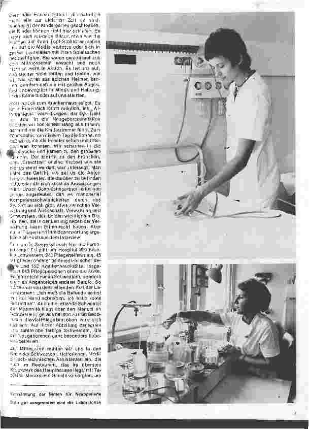 Vorschauseite 6: Krankenpflege in Frankreich (1) Das Krankenhaus Louis Mourier in Colombes