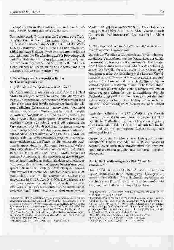 Vorschauseite 2: Die Streichung von der Traditionsliste als anfechtbarer VerwaltungsaktAnmerkungen zum Urteil des Bundesverwaltungsgerichts vom 20.11.2003 (BVerwG 3 C 29.02)*
