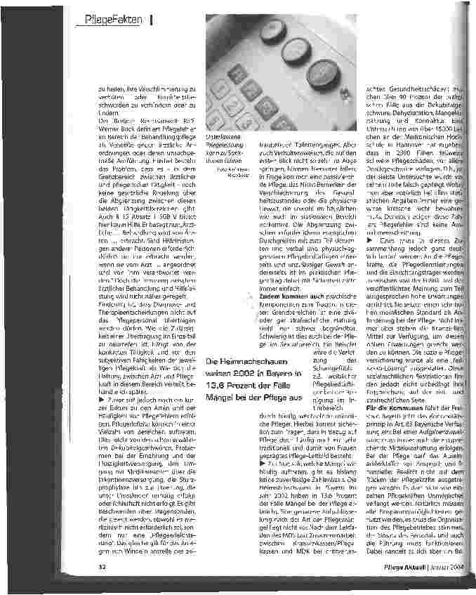 Vorschauseite 3: Recht nicht nur zu Lasten der Pflegenden