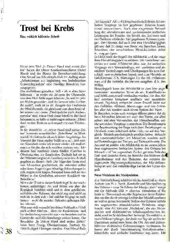 Vorschauseite 3: Der manipulierte Mensch III. Begriff und Möglichkeiten der Manipulation heute