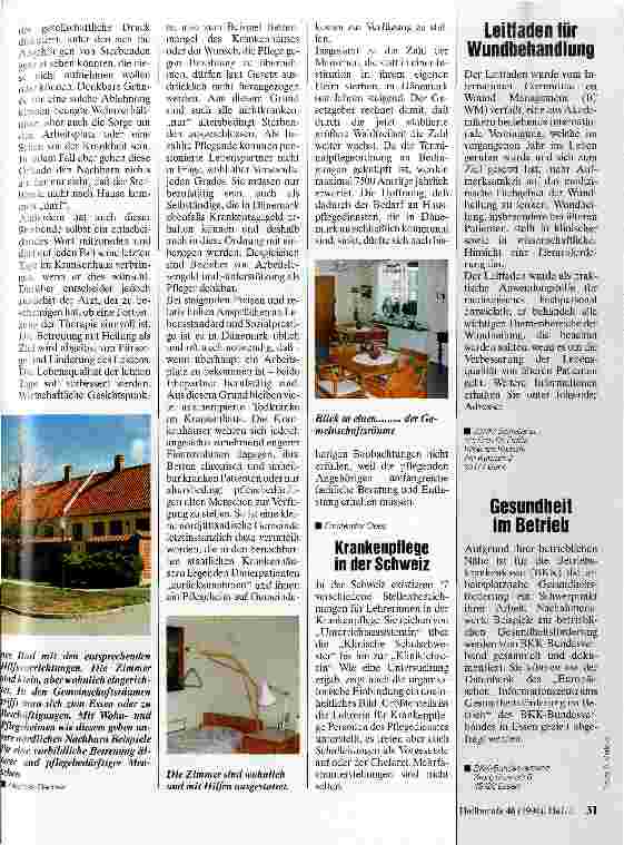 Vorschauseite 2: Terminalpflege in Dänemark Ermutigende Erfahrung