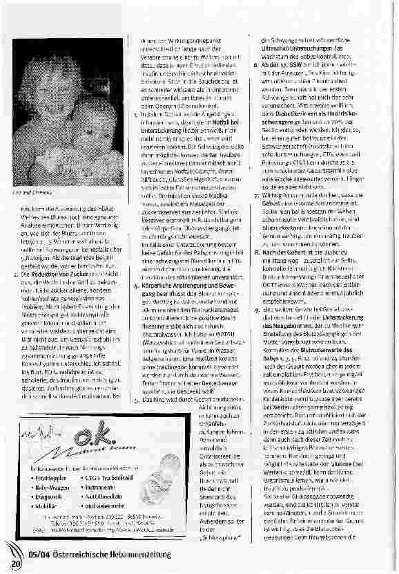 Vorschauseite 3: Diagnose Hypothyreose und Gestationsdiabetes