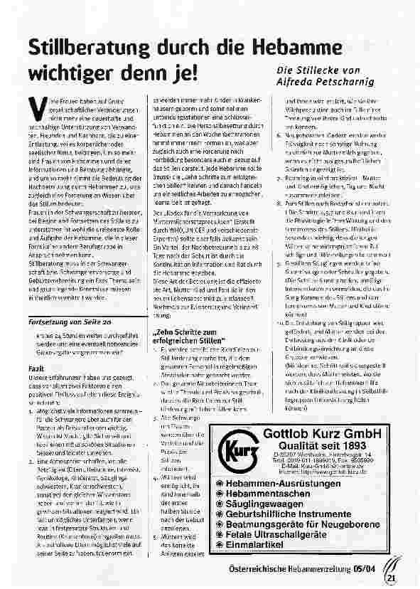 Vorschauseite 4: Diagnose Hypothyreose und Gestationsdiabetes