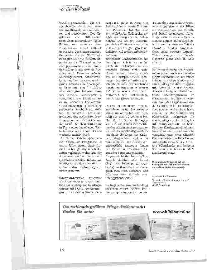 Vorschauseite 4: Ausstieg aus der Pflege. Repräsentativerhebung des Deutschen rankenhausinstitutes