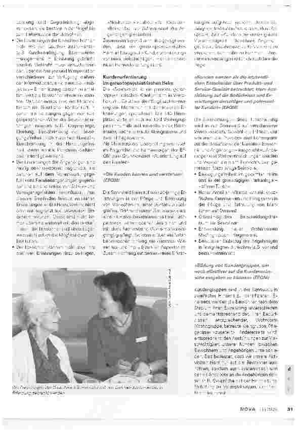 Vorschauseite 2: Kundenorientierung in der Gerontopsychiatrie