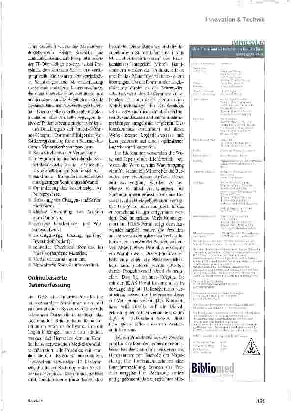 Vorschauseite 2: Qualität auf Lager