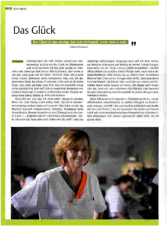 Vorschauseite 1: Das Glück