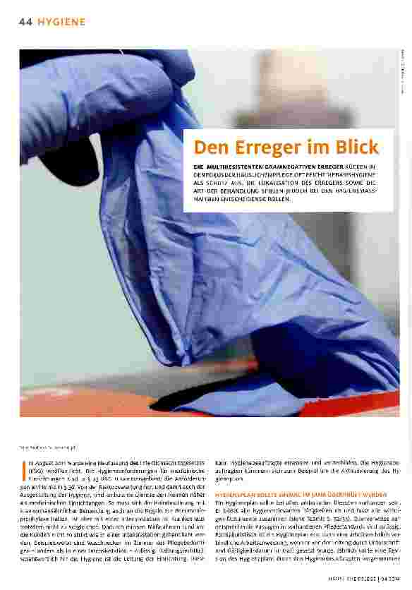 Vorschauseite 1: Den Erreger im Blick
