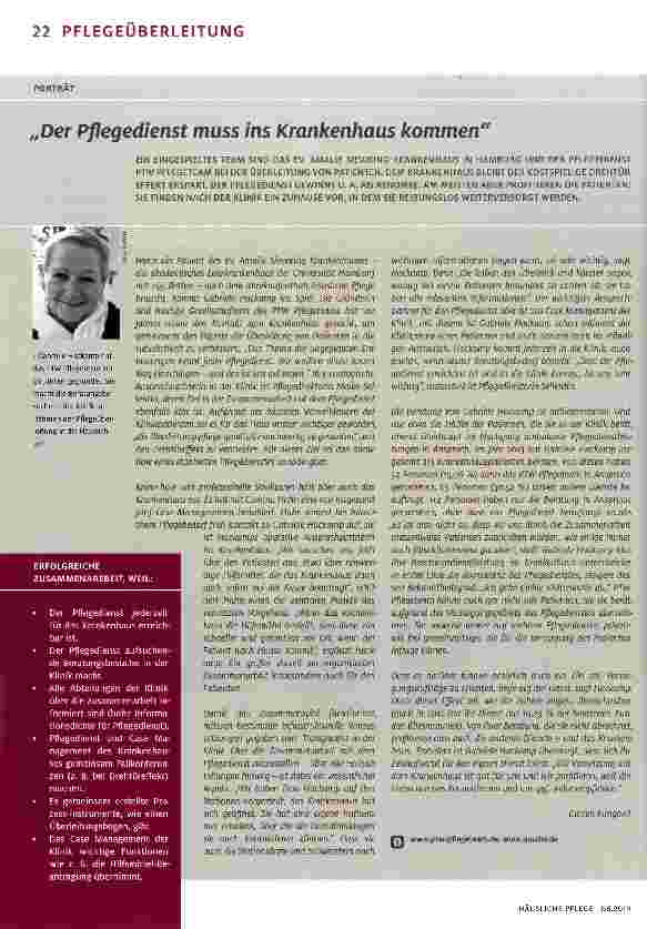 Vorschauseite 3: Im Kern ambulant