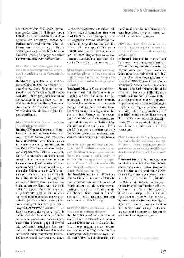 Vorschauseite 4: Wir bleiben dezentral strukturiert