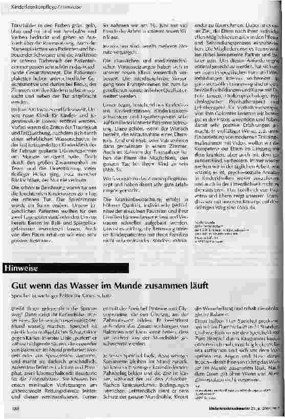 Vorschauseite 3: Die Klinik für Kinderund Jugendmedizin in Lauchhammer - eine runde Sache