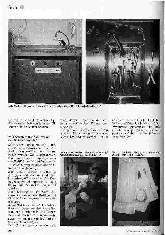 Vorschauseite 3: Minimal-invasive Chirurgie 9. Folge: Instrumentenaufbereitung