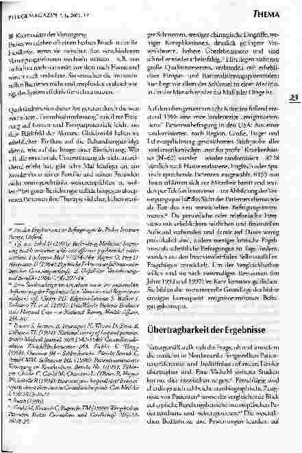 Vorschauseite 6: Experten fragen, Patienten antworten Versorgungsqualität aus Sicht der Betroffenen