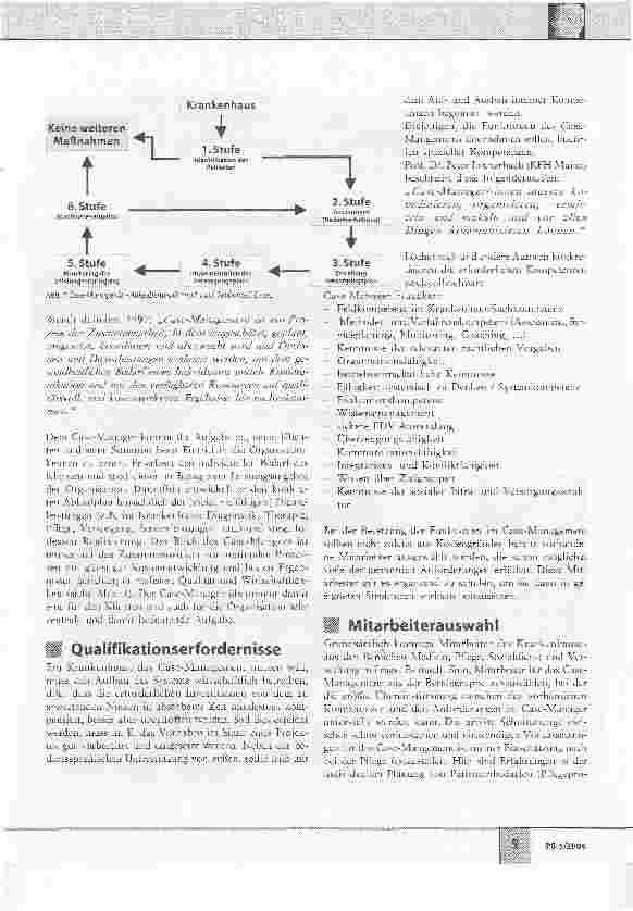 Vorschauseite 2: Case-Management. Ausbildungskonzepte für das Krankenhaus