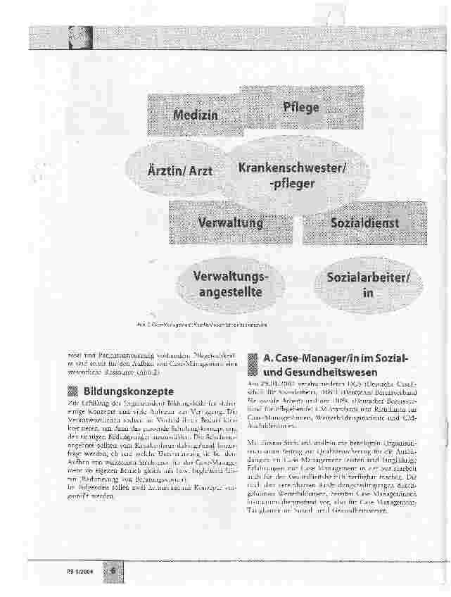 Vorschauseite 3: Case-Management. Ausbildungskonzepte für das Krankenhaus