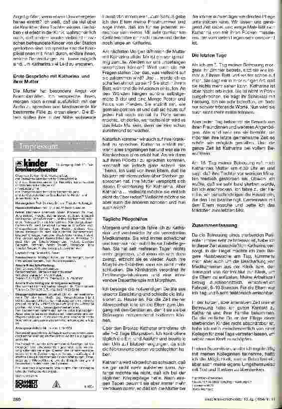 Vorschauseite 2: Begleitung und Pflege eines sterbenden Kindes