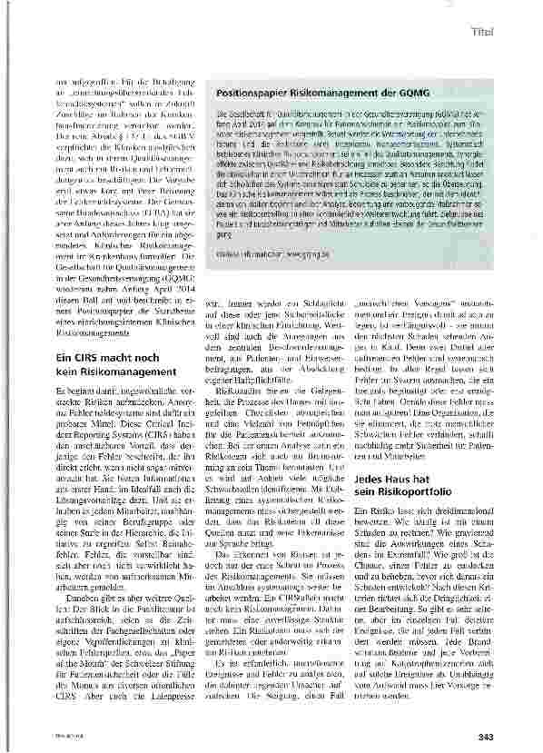 Vorschauseite 2: Fehlern vorbeugen