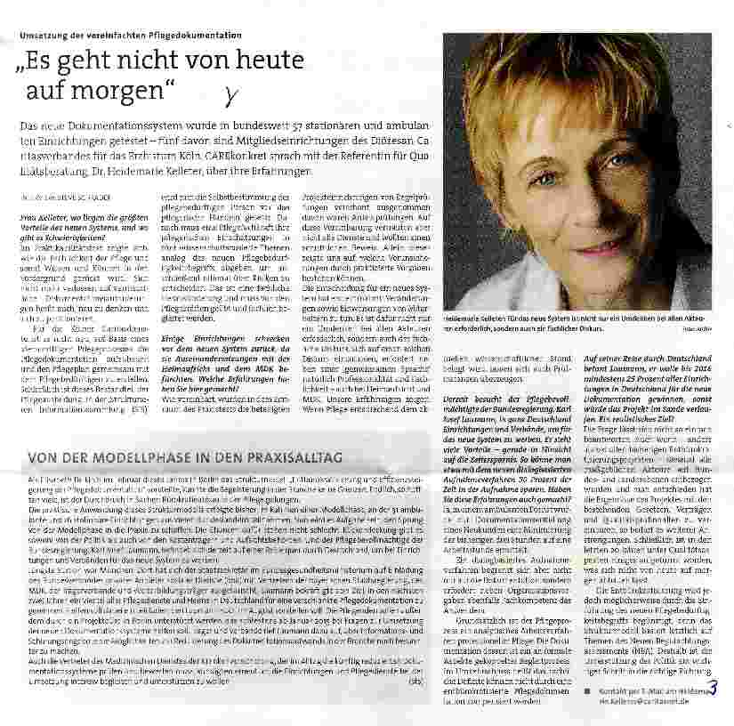 Vorschauseite 1: Es geht nicht von heute auf morgen