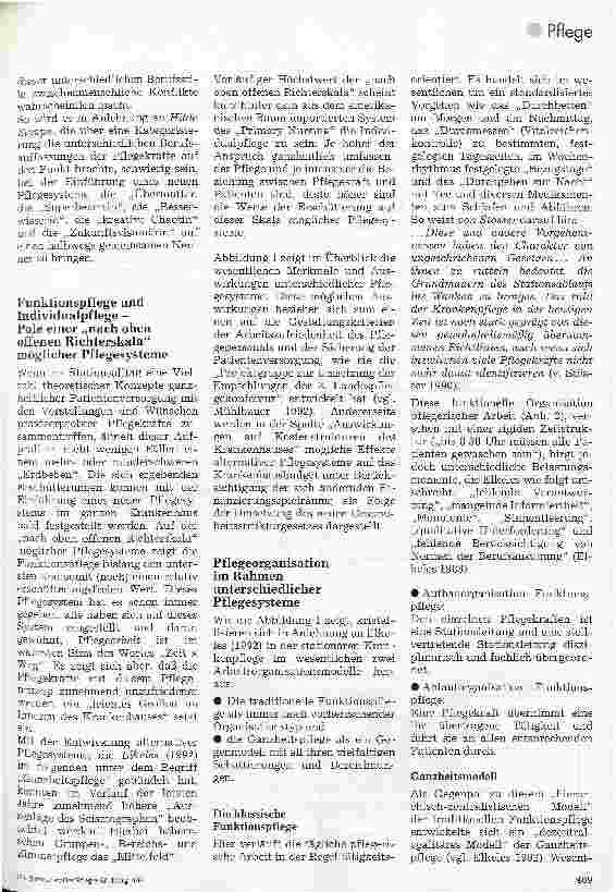 Vorschauseite 4: Bereichsund Bezugspflege im Spannungsfeld zwischen Theorie und Praxis