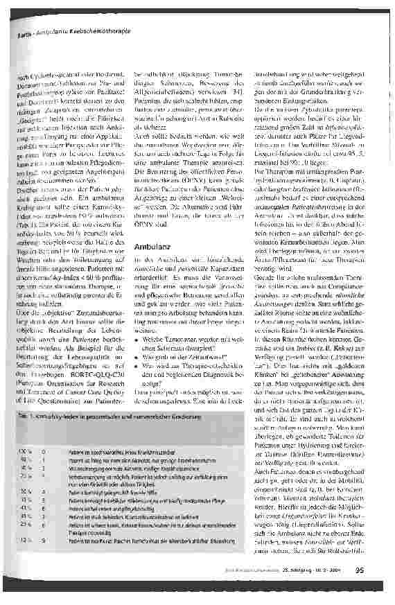 Vorschauseite 2: Ambulante Chemotherapie - Entdecke die Möglichkeiten