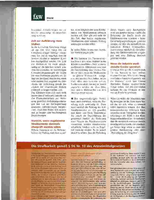 Vorschauseite 5: Drittmittel im klinischen AlltagÜber den richtigen Umgang mit der Förderung aus der WirtschaftI Teil I: Strafrechtliche Aspekte